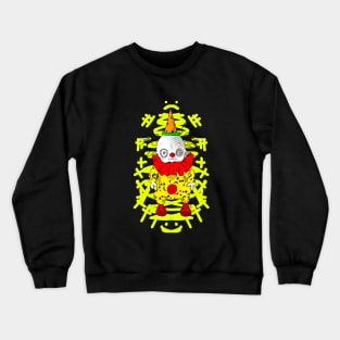 scary clown . Would you adopt me? - halloween 2023 Crewneck Sweatshirt